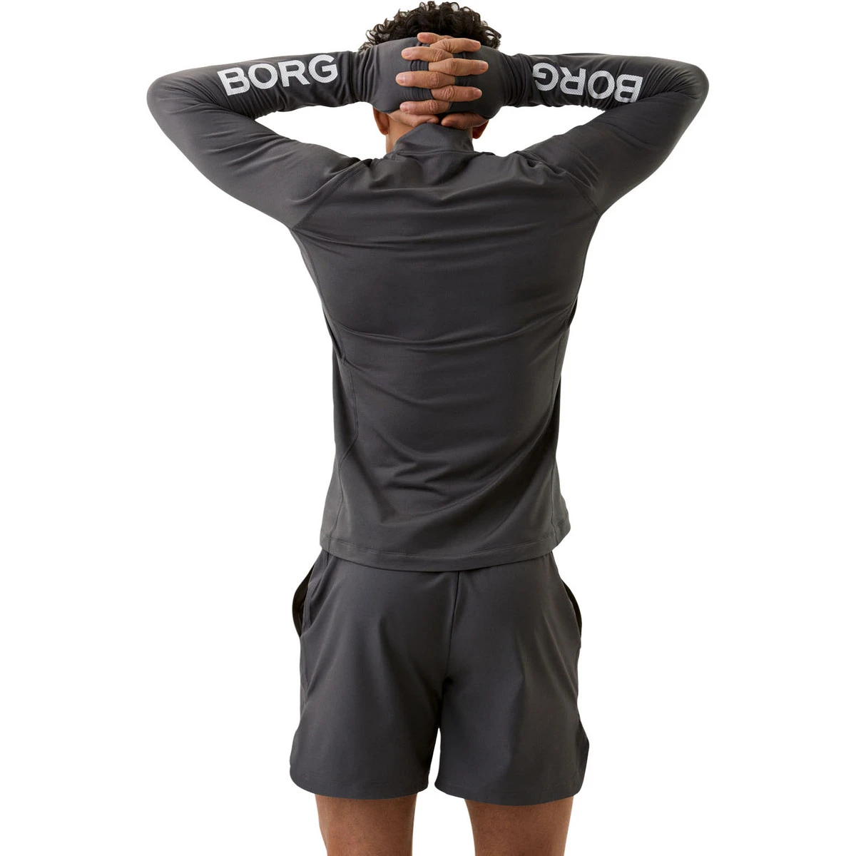 BJØRN BORG Björn Borg Grapic Midlayer LS Herren – Bild 2