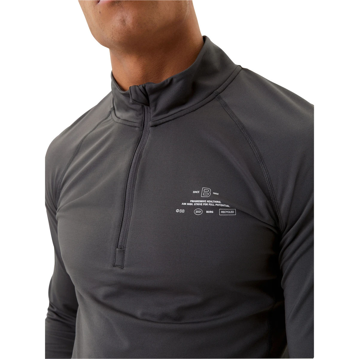 BJØRN BORG Björn Borg Grapic Midlayer LS Herren – Bild 4