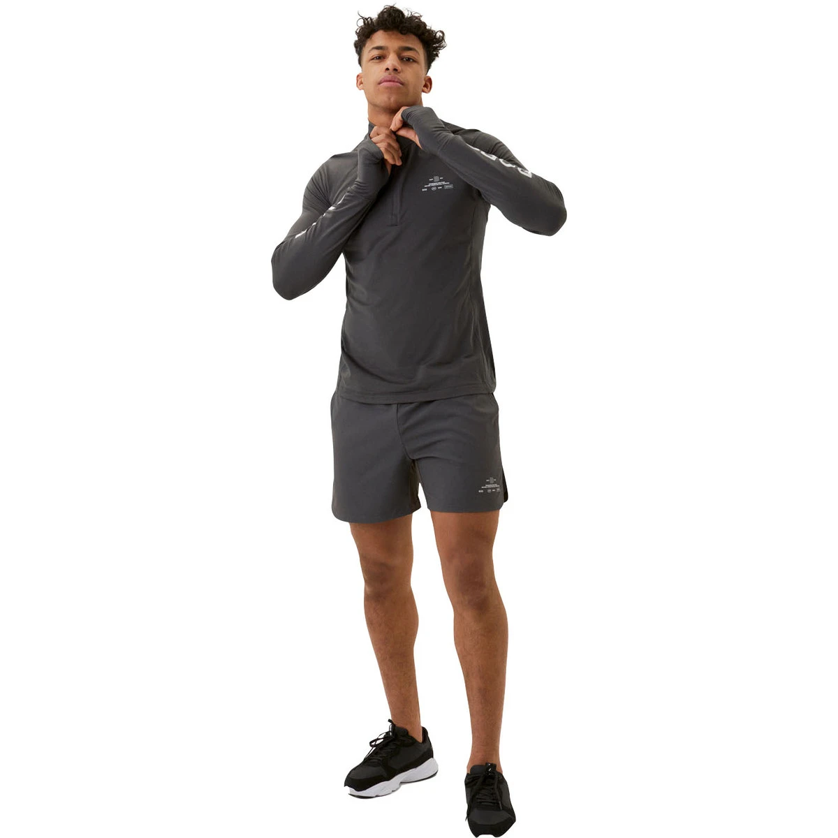 BJØRN BORG Björn Borg Grapic Midlayer LS Herren – Bild 5