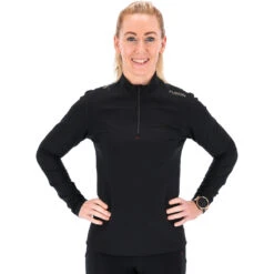 Fusion Long Sleeve Half Zip Damen