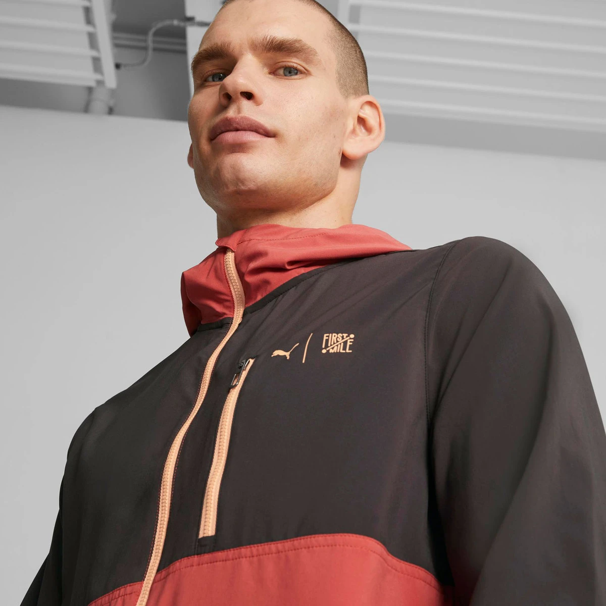 Puma First Mile Woven Jacke Herren – Bild 7