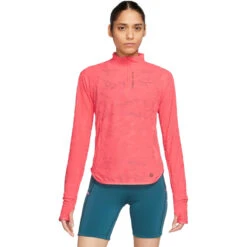 Nike Dri-FIT 1/4 Zip Longsleeve Damen